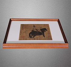 荣昌书画装裱配框服务案例